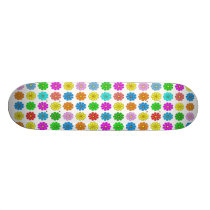 Skateboard with Flowers skateboards