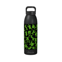 Skateboarders Collage Reusable Water Bottle
