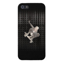 Skateboarding; Cool Black iPhone 5 Cases