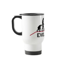 Skateboarding Evolution mug
