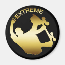 SKATEBOARDING EXTREME MAGNET