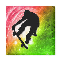 Skateboarding in a Psychedelic Cyclone