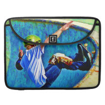 Skateboarding in the Bowl Sleeve For MacBook Pro