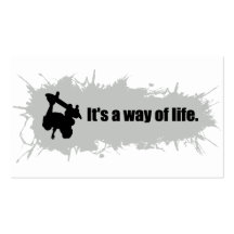Skateboarding is a Way of Life Business Cards