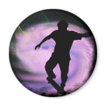 Skateboarding Mania magnets