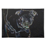 Skateboarding Pug Placemat