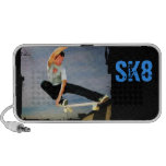 Skateboarding the Wall Speaker
