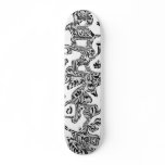 Skateboards Black White Twisted Snake 2