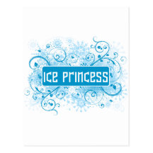 SkateChick Princess Postcard