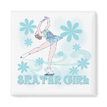 Skater Girl Tshirts and Gifts Magnet