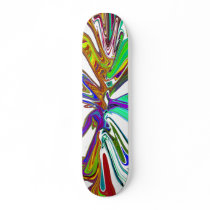 Skater Swirl Skateboard Deck
