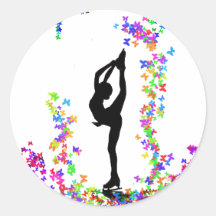 skaterbielmann round sticker
