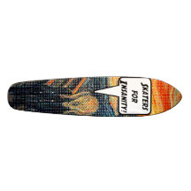 Skaters For Insanity Scream Comic Deck Skate Deck