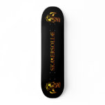 skatersollie tm dark horde skateboard deck