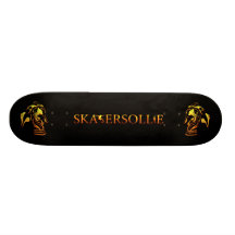 skatersollie tm dark horde skateboard deck