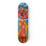 Skating on the Solar Eye skateboards