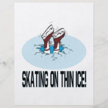 Skating On Thin Ice Full Colour Flyer