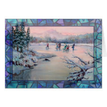 SKATING PARTY by SHARON SHARPE Cards