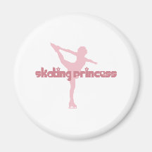 Skating Princess Magnet