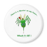 Skeeter on my Peter magnets
