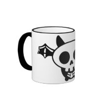 Skeleton Bat Mug
