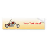 Skeleton Biker / Bike Rider: Bumper Sticker bumper stickers