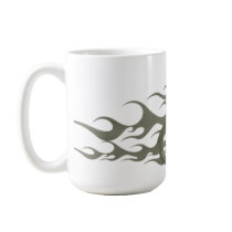 Skeleton Biker / Bike Rider: Coffee Mugs