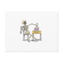 sKeLeToN BiRtHdAy CaKe Post Cards