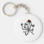 Skeleton Christmas Keychains