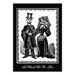 Skeleton Couple - Invitation