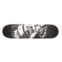 skeleton dancer skate deck