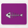 Skeleton Fish Mouse Mats