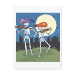 Skeleton Graveyard Post Cards