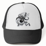Skeleton Guitarist -crouch hats
