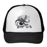 Skeleton Guitarist -crouch Hat