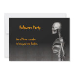 Skeleton - Halloween Party Invitation