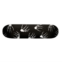 Skeleton Hands - Black Skate Boards
