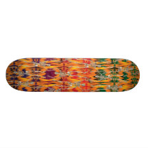 Skeleton hell fire skateboards