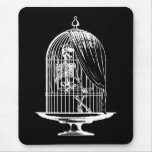 Skeleton in a Birdcage mousepads