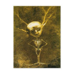 "Skeleton Man" by Odilon Redon (1840-1916) postcards
