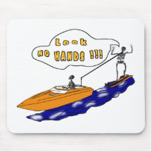 Skeleton Ride Mouse Mats