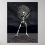 Skeleton Scare Poster posters
