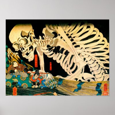 Skeleton Summoned by Witch Poster