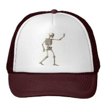 Skeleton Waving Hat