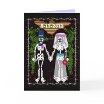 skeleton wedding 1