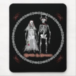 Skeleton Wedding mousepads