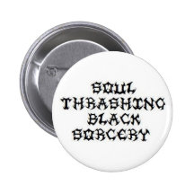 Skeletonwitch - Soul Thrashing Black Sorcery Buttons