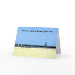 Sketched Beacon Light Encouragement Card