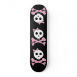 Sketched Candy Skull skateboards