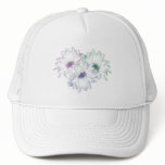 Sketched Daisies Hat
